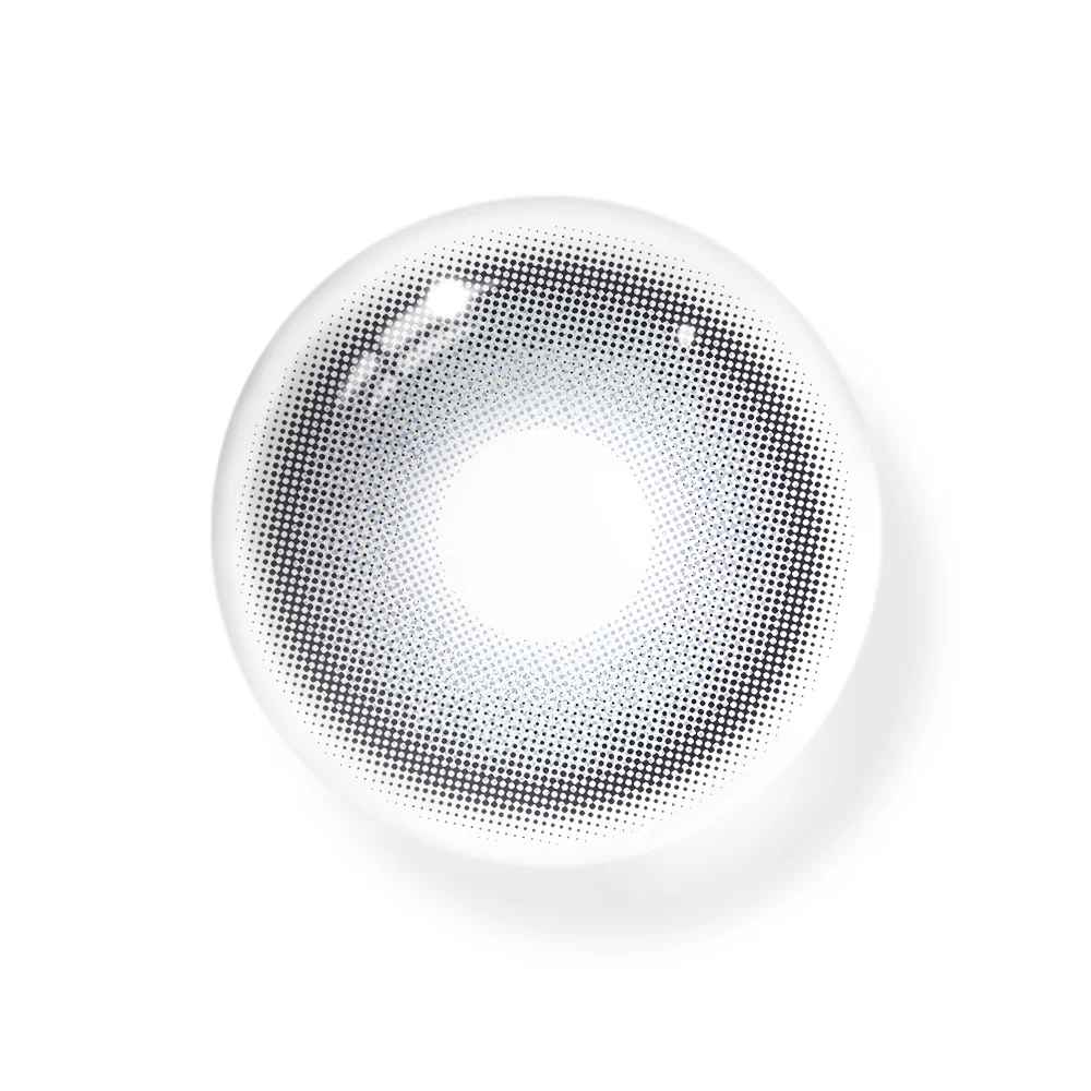 Geranium Blue Colored Contact Lenses - Roseibase