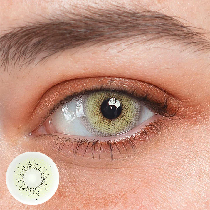 Gimlet Pearl Yellow Colored Contact Lenses - Roseibase