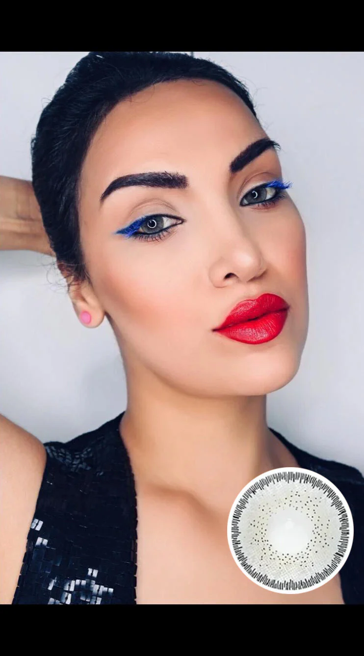 Magic Gray Colored Contact Lenses - Roseibase