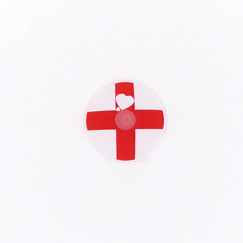 Cosplay Red cross Colored Contact Lenses - Roseibase