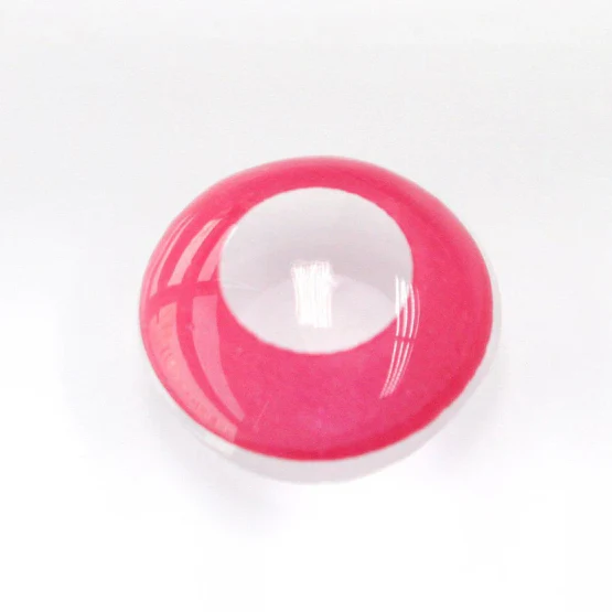 Cosplay Powdery Violet Block Pink Colored Contact Lenses - Roseibase