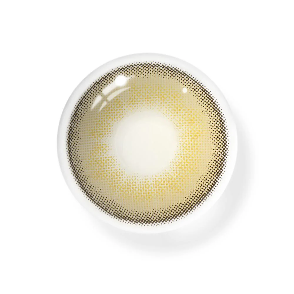 Butter Brown Colored Contact Lenses - Roseibase