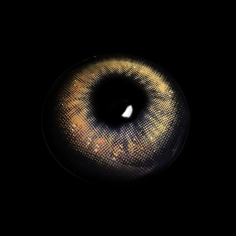 Astrea Tea Brown Prescription Colored Contact Lenses - Roseibase