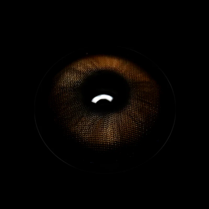 Americano Brown Prescription Colored Contact Lenses - Roseibase