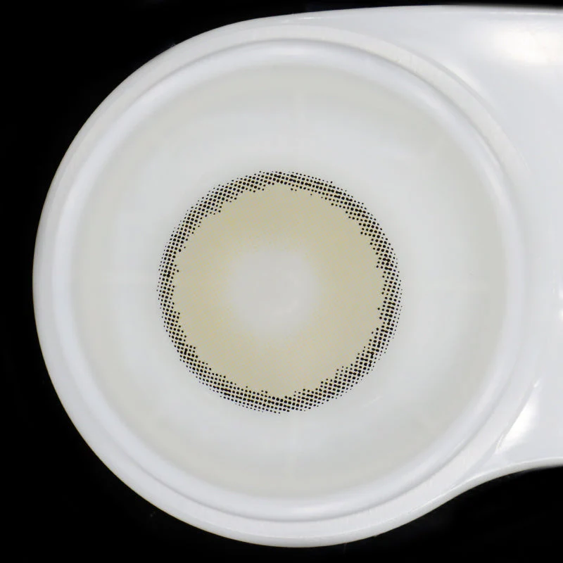 Carina Yellow Colored Contact Lenses - Roseibase