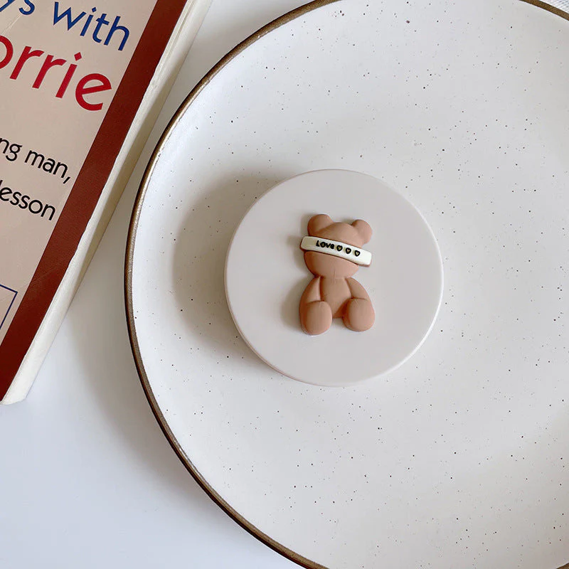 Cute Puppy Colored Contact Lens Case - Roseibase