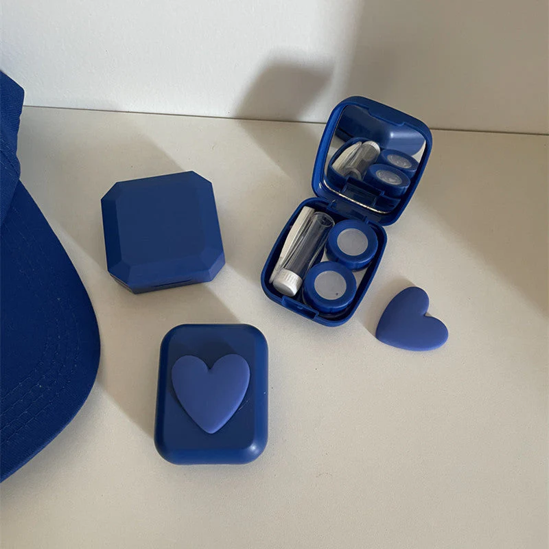 Mate Colored Contact Lens Case - Roseibase