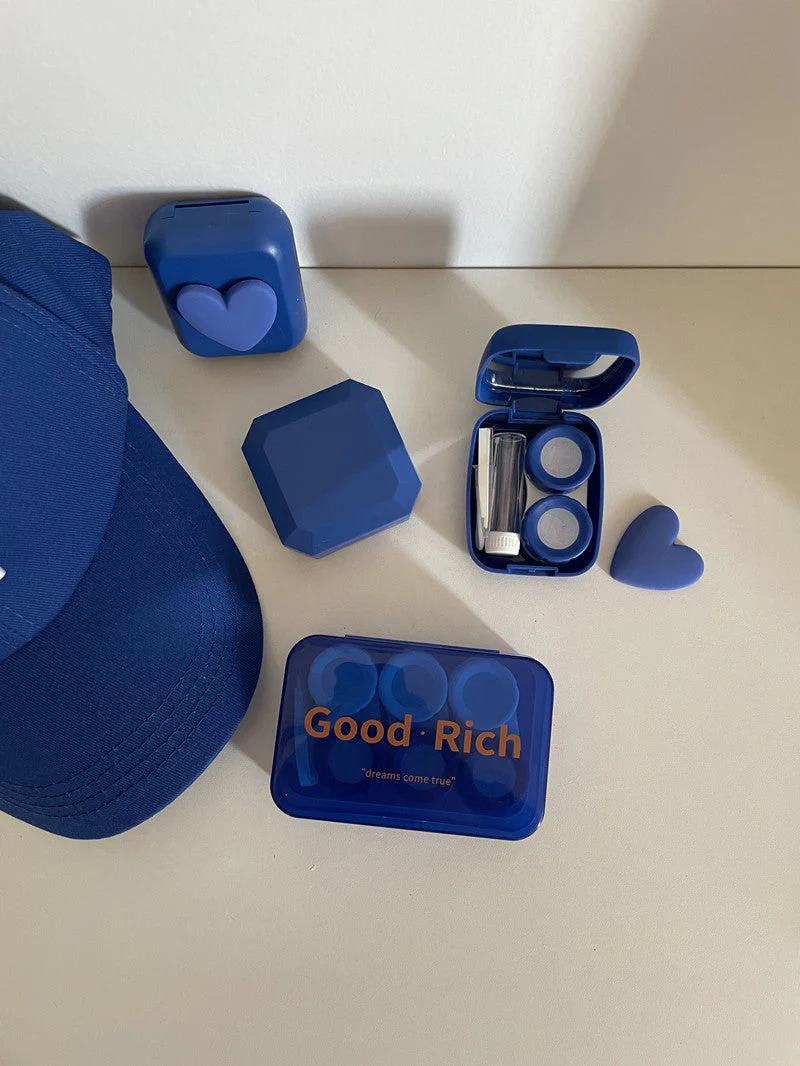 Mate Colored Contact Lens Case - Roseibase